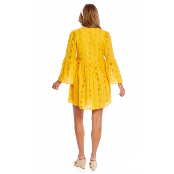 Mud Pie Raylee Eyelet Dress NEW - Picture 3 of 8